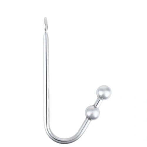 4417 Balls Steel Stainless Hook Two Anal Pleasurable 0103